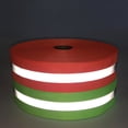 thumbnail image 2 of Muka 109 Yards Personal Protective Safety Tape Reflective Ribbon, Neon Orange, 2 of 5