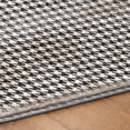 thumbnail image 5 of Addison Rugs Dream Shag Premium Machine Washable Transitional Houndstooth Black Rectangle Rug, 3' x 5', 5 of 8