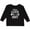 AB-Black, variant on Future Goth Like my Aunt with Skulls Boys or Girls Long Sleeve Toddler T-Shirt