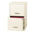 thumbnail image 3 of Space Solutions 18in 2 Drawer Metal File Cabinet Pearl White, 3 of 13
