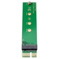 thumbnail image 4 of Tignapoo M.2 NVME SSD Adapter Card for PCIe to NGFF Connection, Compact Blue/Green Test Reader, Lightweight Design for High-Speed Data Transfer, 4 of 6