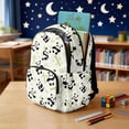 thumbnail image 4 of HUIACONG School Backpack for Kids Bamboo Panda Print 17 Inch 4-Piece Backpack Set, Easy Clean Interior, for Middle School Students, 4 of 7