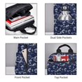 thumbnail image 4 of Naloa Hawaiian Style Print Lightweight DayBackpack Suitable for school, work, shopping, travel, etc., 4 of 5