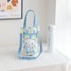 thumbnail image 3 of Sanrio Hello Kitty Cinnamoroll bolsa para botella de agua figura bonita Kuromi Pochacco bolsas de lona para tazas bolso cruzado regalos de cumpleaños para niñas, 3 of 5