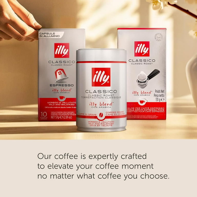 illy, K-Cup Coffee Pods, Classico Medium Roast, 20 Ct - Walmart.com