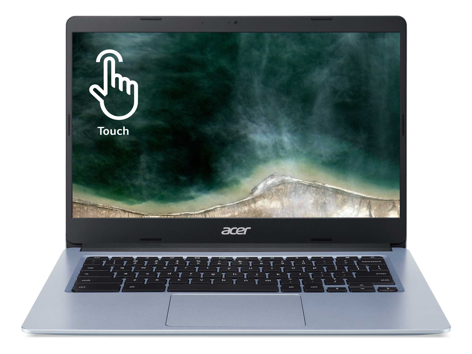 Acer Chromebook 314 14" Touchscreen Laptop, Intel Celeron N4020, 4GB RAM, 32GB HD, Chrome OS, Silver, CB314-1HT-C934 - image 3 of 5