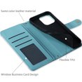 thumbnail image 3 of Crossbody Leather Wallet Flip Case For Iphone 15 – Secure Card Slots & Lanyard,iPhone 16, 3 of 6
