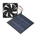 thumbnail image 5 of Solar Powered Fan Waterproof IP65 20% Conversion Rate Mini Exhaust Fan Environmentally Friendly 20W, 5 of 8