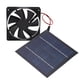 thumbnail image 4 of Ventilador De Escape Resistencia Al Desgaste De 20 W Ventilador Con Energía Solar Aspecto De Epoxi Laminado Respetuoso Con El Medio Ambiente Impermeable IP65 Para Enfriar Cocinas ANGGREK Hardware, 4 of 8