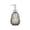 Gray, variant on 300ml Glass Soap Dispenser, Textured Clear Glass Refillable Liquid Hand Soap Dispenser, Premium Pump Bottle for Shower Gel Shampoo Lotion, Home Supply for Bathroom Kitchen