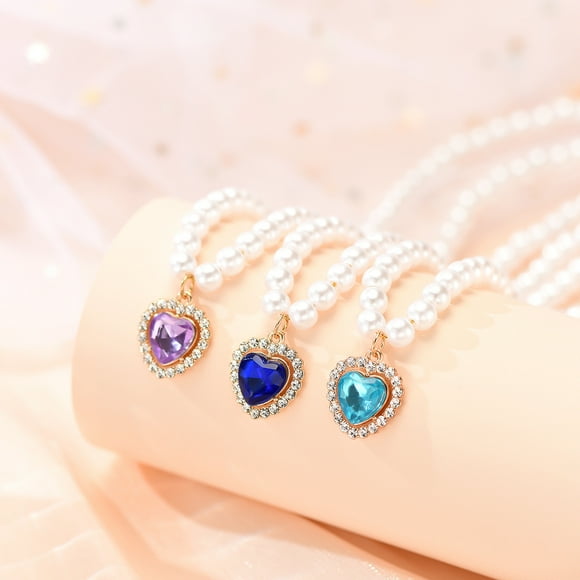 UP to 65% Off SMihono Necklaces for Women's Turquoise Necklace - Love Pendant Necklace As A Gift For Her