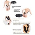 thumbnail image 4 of Women Body Shaper Slips - Backless Bra G-string - U Plunge Underdress Shapewear, 4 of 5