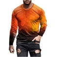 thumbnail image 3 of DDAPJ pyju 3D Print T-Shirts for Men ,Plus Size Long Sleeve Crewneck Shirts Tie Dye Print Casual Pullover Tops Fall Fashion Streetwear - 5XL, 3 of 6