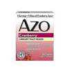 AZO Cranberry Supplement Urinary Tract Health Probiotic Helps Flush with Probiotic 50 Caplets