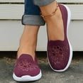 thumbnail image 5 of Mepaouo Women's Slip on Loafers Comfy Walking Tennis Low Top Ballet Flat Nurse Shoes Casual Sneakers, 5 of 8