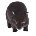 thumbnail image 2 of Animal realista modelo estatuilla Zulema ciencia naturaleza juguetes Wombat, 2 of 7