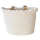 thumbnail image 4 of Cesta infantil para bicicleta, cesta delantera para bicicleta, bolsa de carga portátil decorativa fácil blanco, 4 of 9