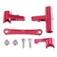 thumbnail image 4 of guohui RC Car Steering Assembly RC Car Steering Parts for Wltoys 1/10 104009 104018 Red, 4 of 6