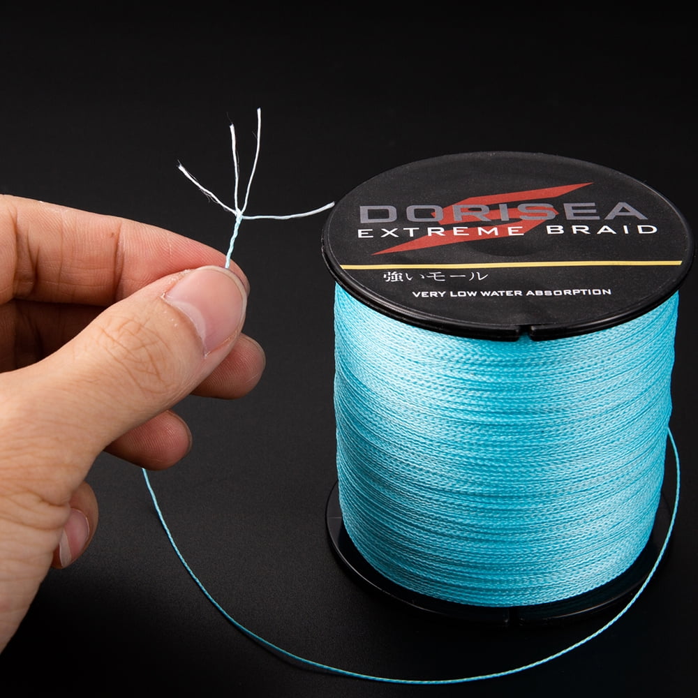 DORISEA Extreme Braided Fishing Lines - Abrasion Resistant Braided Lines – Incredible Superline – Zero Stretch – Smaller Diameter – A Must-Have!