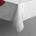 thumbnail image 5 of Red Christmas Reindeer Pattern Square Tablecloth,Waterproof Square Table Cover,Wipeable Spillproof Washable Table Cover for Home Kitchen Party Decor 52"x52"(132x132cm), 5 of 6