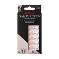 thumbnail image 1 of KISS Salon X-tend LED Soft Gel System Decorated Nails, Nonsense, Short Almond, 1 of 7