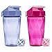 thumbnail image 3 of Keelo Bottle classic Shaker Bottle 20 Ounce Protein Shaker Bottle Shaker cup with carrying Handle and Diamond Agitator Raspberry - 20-Ounces, 3 of 4