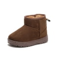 thumbnail image 7 of Children's Snow Boots New Winter Plus Velvet Warm Cotton Shoes Baby Snow Boots Children's Cotton Boots (Khaki,30), 7 of 7