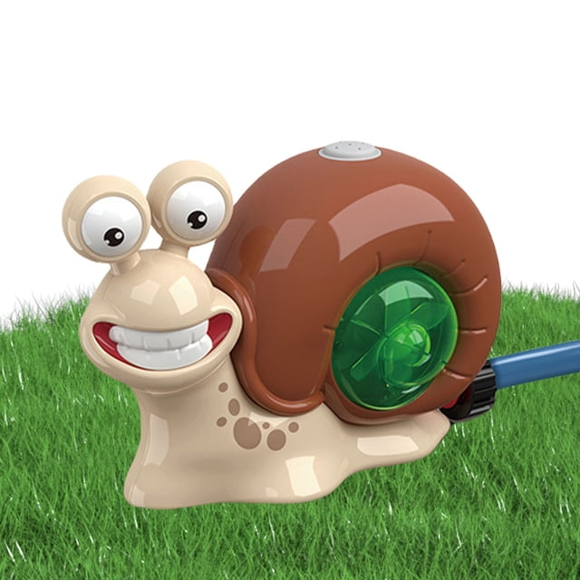 Verano Jardín Césped Acuáticos Rociador Juego Caracol Dibujos Animados