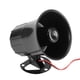thumbnail image 2 of Altavoz Megáfono DC12V 15W, Bocina Con Sonido Fuerte De Alarma Con Cable Con Soporte, Para De Seguridad En El Hogar, 2 of 8
