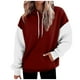 thumbnail image 2 of Pantalones deportivos para mujer,Sudadera con capucha de lunares, jersey informal para mujer, top de poliéster de manga larga, corte holgado para usar en casa, sopatenor, 2 of 8
