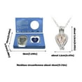 thumbnail image 3 of Wish Pearl Necklace Kit, DIY Necklace Making Kit, lotus Necklace Cage Locket Cultured Pearl in Oyster Set, Surprise Gift For Wife, Girlfriend,Mother, 3 of 6