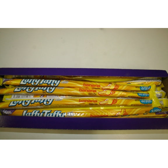 BAYSIDE CANDY LAFFY TAFFY ROPE BANANA, 24CT