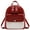 Red, variant on Womens Fashion Mini Backpack Purse Small Cute Leather Leather Top Handle Satchel Bags Purse