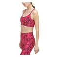 thumbnail image 3 of DKNY SPORT Intimates Pink Embossed Strappy Back Sports Bra M, 3 of 4