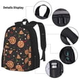 thumbnail image 3 of Balery Pizzas Mushrooms Mochila escolar 3 en 1 para niños: mochila resistente con lonchera térmica y estuche para lápices. Mochila escolar para niños y niñas., 3 of 7