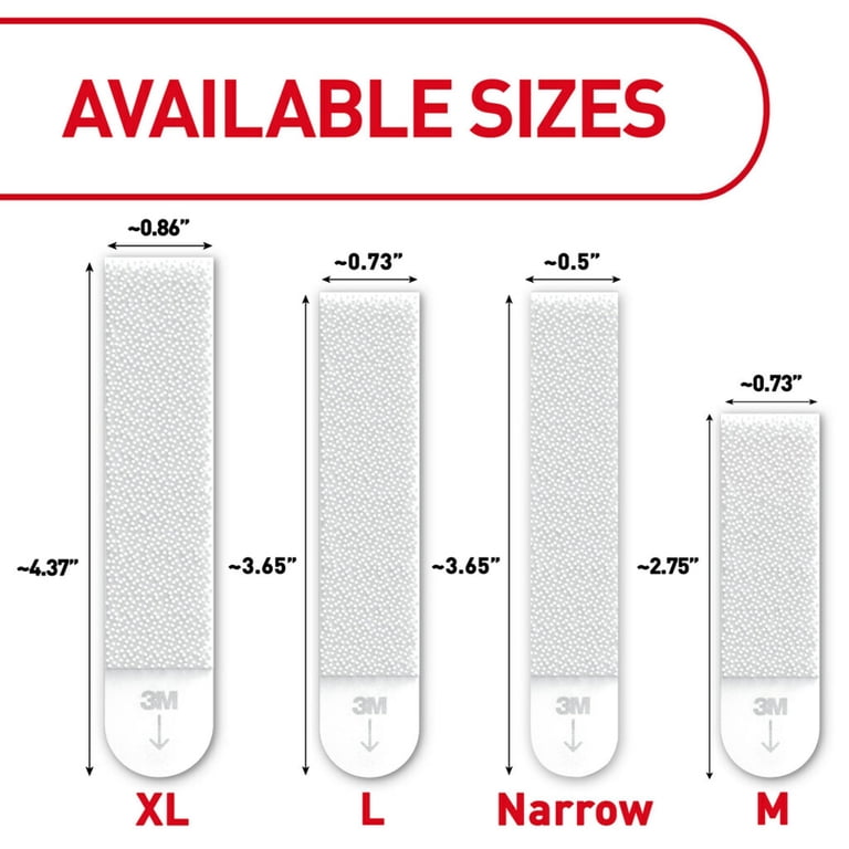 Command Picture Hanging Strips, Medium and Small, 12 Pairs photo 5