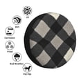 thumbnail image 5 of Multi-Size Car Tire Dust Cover Sunscreen, Corrosion, Dust And Water Keep Spare Tires Clean Argyle Plaid Dimgray_2 14 Inch, 5 of 8