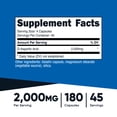 thumbnail image 5 of Nutricost D-Aspartic Acid (DAA) Capsules 2000mg Per Serving (180 Capsules) - Non-GMO Supplement, 5 of 5