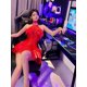 thumbnail image 3 of Lencería Sexy de cuero PU suave para mujer, body transparente travieso, ropa interior erótica con cremallera de talla grande, Catsuit sexual para mujer, 3 of 5