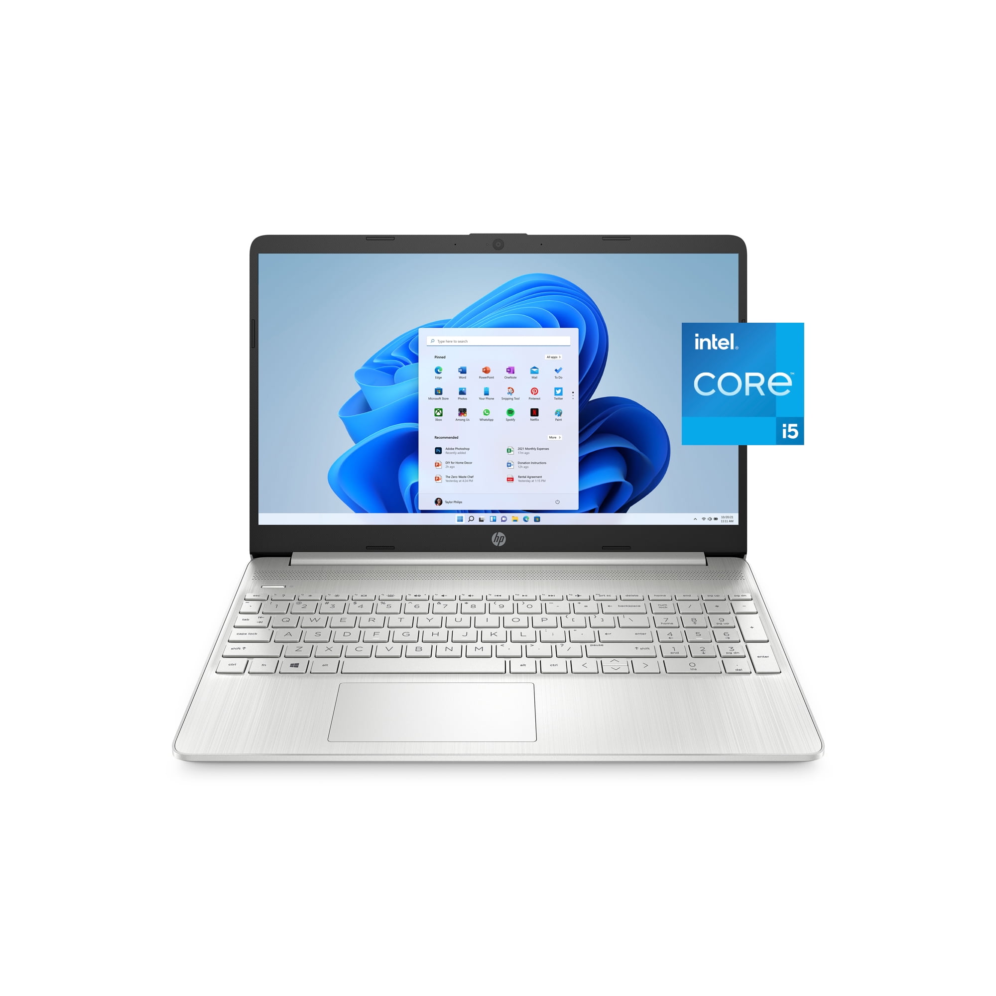 Aannemelijk negeren Onheil HP 15.6" FHD Laptop, Intel Core i5-1135G7, 8GB RAM, 256GB SSD, Windows 11  Home, PC Laptops - Walmart.com