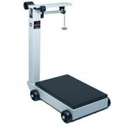Detecto 854F100P Portable Mechanical Floor Scales, 19" x 28", 1,000 lb. Capacity