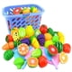 thumbnail image 1 of Cortar frutas y verduras, juego de simulación, juguetes de cocina para niños, juguete para jugar a las casitas, juego de simulación para niños ShuxiuWang 9024715429186, 1 of 1