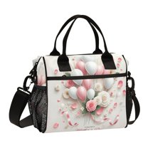Mother's Day Balloons Cooler Bag Lunch Bag Soft Cooler Cooling Tote Insulated Lunch Box for Adult Men Women
