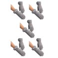 thumbnail image 2 of Jumpingount Guantes de invierno para mantener el calor, estilo Simple, cubierta de mano, pantalla táctil, guante para mujer, accesorio de ropa, Type2 NO2, 2 of 6