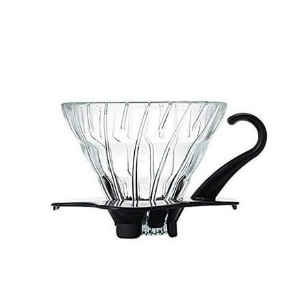 Hario V60 Coffee Dripper Glass 01 Black
