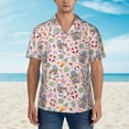 thumbnail image 4 of Haiem Hello Summer With Gnome Printed Hawaiian Shirt for Men - Men’s Casual Beach Summer Shirts - Stretch Fabric with Modern Fit-Small, 4 of 9