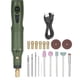 thumbnail image 1 of Dinheiro KKmoon Pequeña Amoladora Eléctrica Inalámbrica Velocidad Ajustable Hasta 15000 RPM USB Recargable Pequeña Pulidora Eléctrica Grabado Y Corte Pluma Verde RUIOIU, 1 of 4