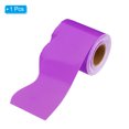 thumbnail image 3 of Uxcell 2.24" x 32.8Ft Bulletin Board Border,Scalloped Trim Strips Wall Decor, Purple, 3 of 6