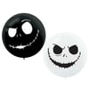 Amscan Nightmare Before Christmas Latex Balloons, 24", Black/White, Pack Of 4 Balloons