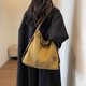 thumbnail image 3 of Hugtrwg Unisex Versátil Vintage School Bag Student Casual Shoulder Bag Mochila (Caqui), 3 of 8